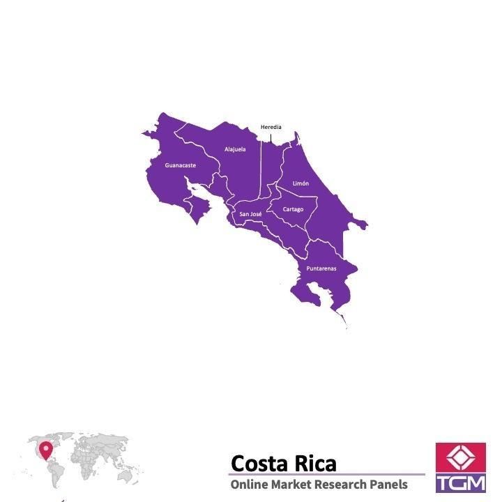 PANELS EN LIGNE AU COSTA RICA |  Études de Marché au Costa Rica
