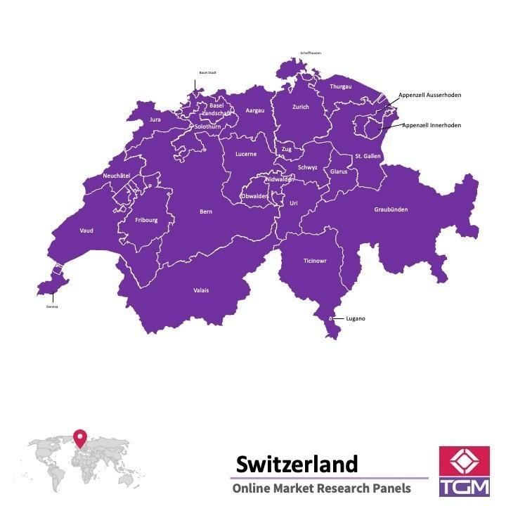 PANELS EN LIGNE EN SUISSE |  Études de Marché en Suisse