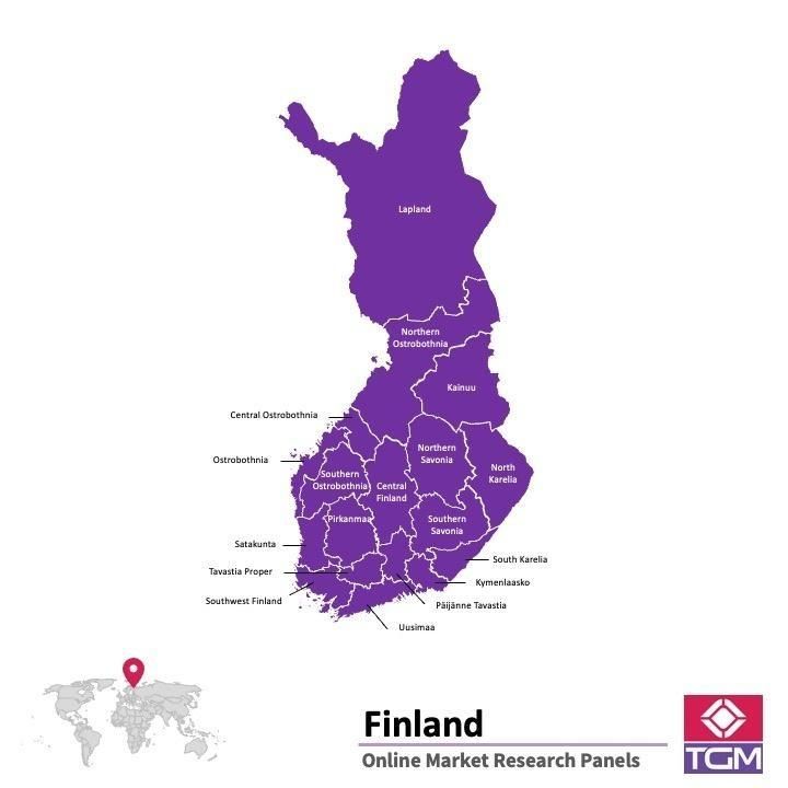 PANELS EN LIGNE EN FINLANDE |  Études de Marché en Finlande